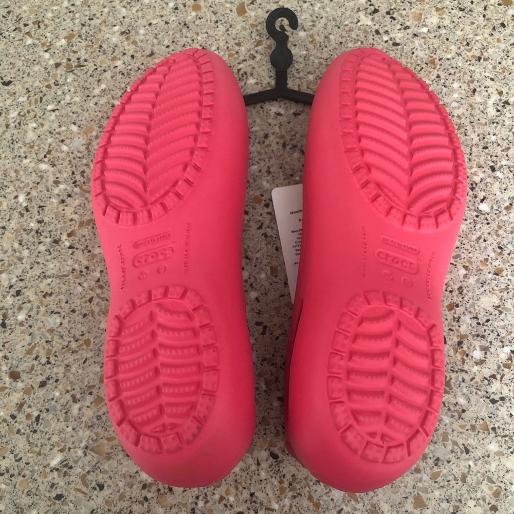 Crocs Kadee Poppy Red MaryJane Flats - Picture 3 of 7